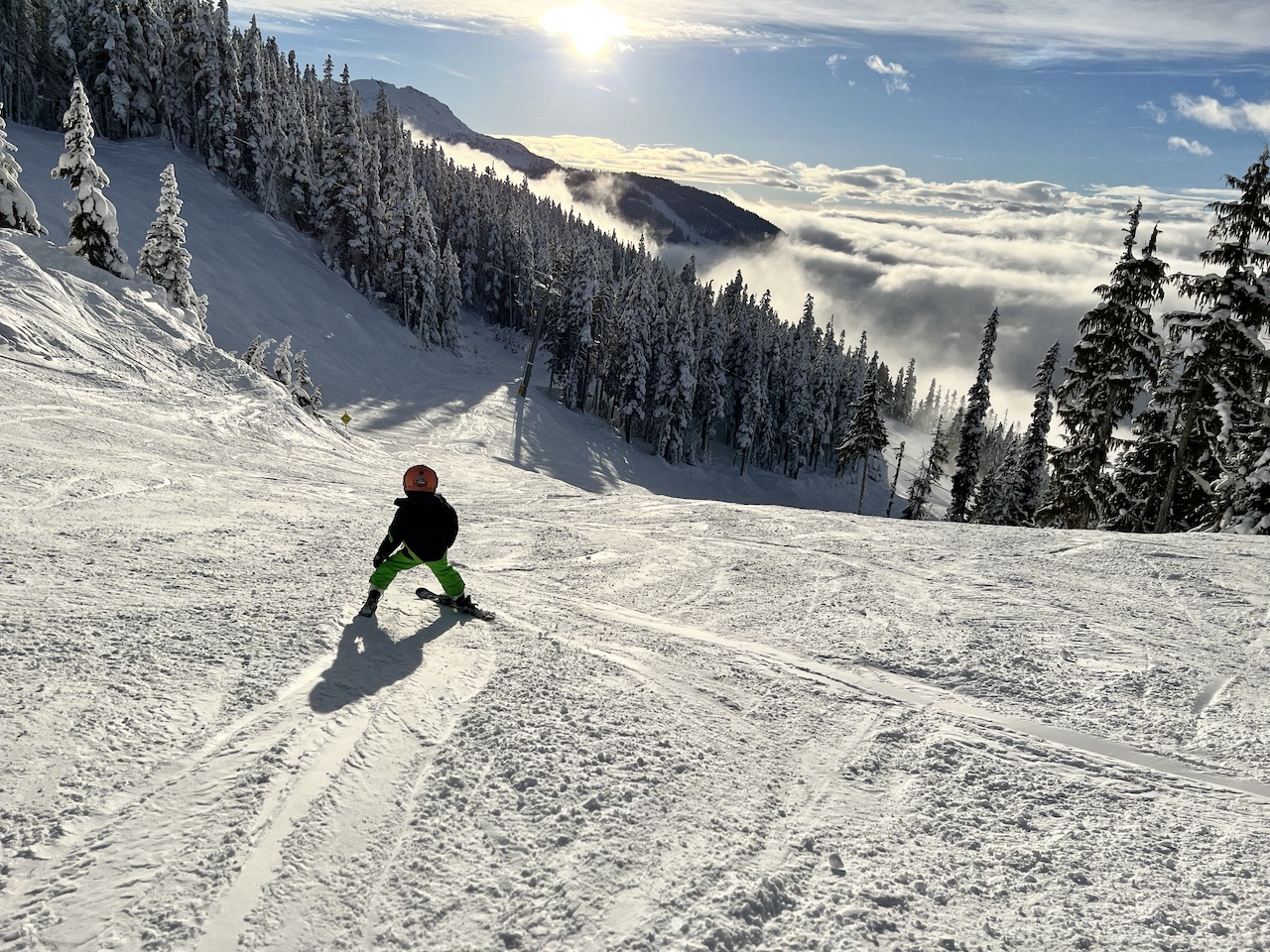 First Time Skiing Whistler: Big Bro Takes on Big Mountains