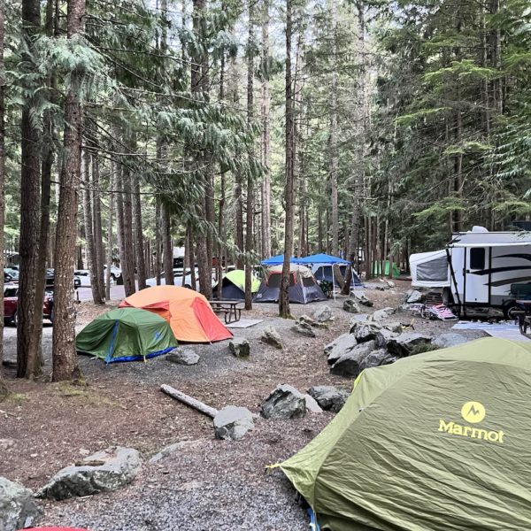 Camping at Chilliwack Lake Provincial Park