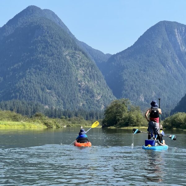 Big Bro’s First Paddle Camping Trip at Widgeon Creek