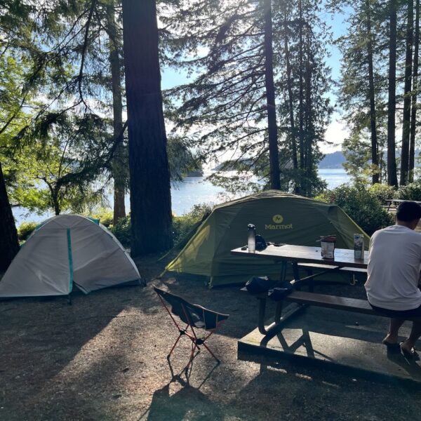 Paddle Camping at Plumper Cove, Keats Island